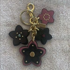 Coach Wildflower Mix Bag Charm/Key Ring